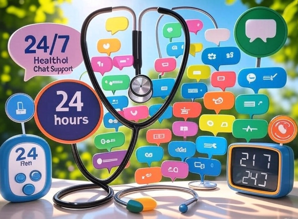 24/7 Health Chat Support